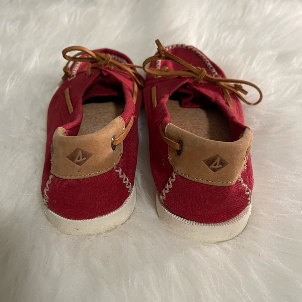 Red Sperrys - Picture 4 of 5